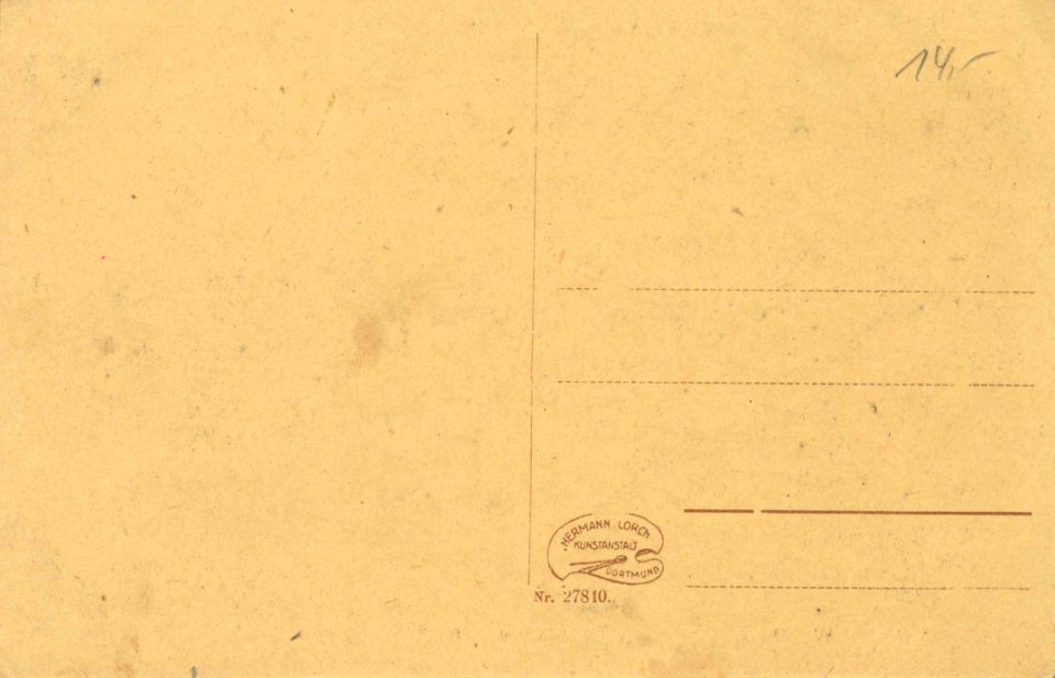 Detmold, Nordrhein-Westfalen - Berlebeck und Hangstein (back) (Zeno Ansichtskarten)