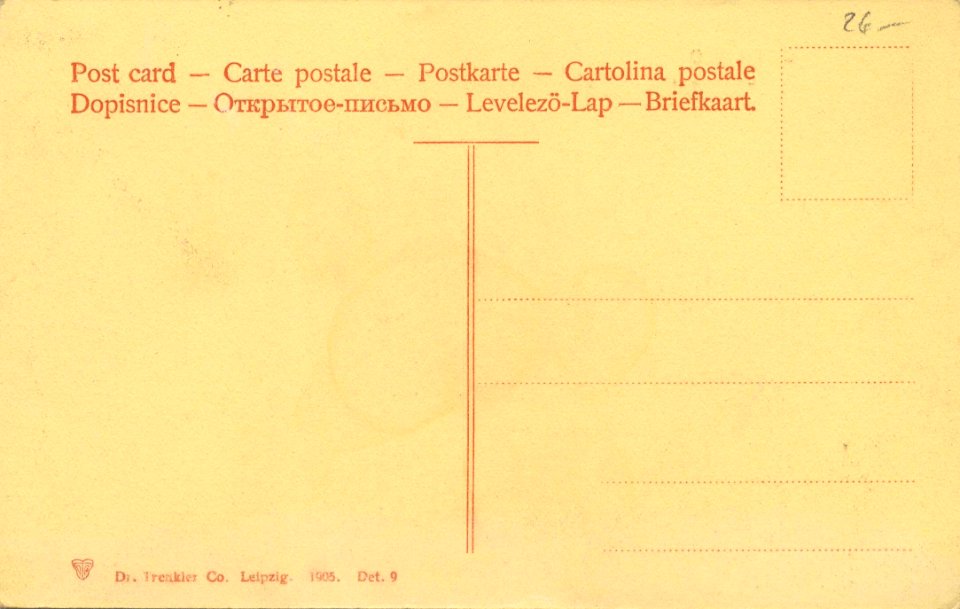 Detmold, Nordrhein-Westfalen - Langestraße (back) (Zeno Ansichtskarten)
