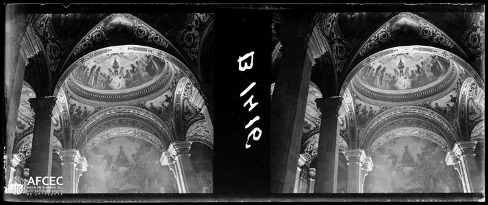Detall del sostre del saló de Sant Jordi al palau de la Generalitat