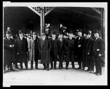 Detroit Baseball Club leaving for training headquarters in San Antonio, Texas LCCN2005684123