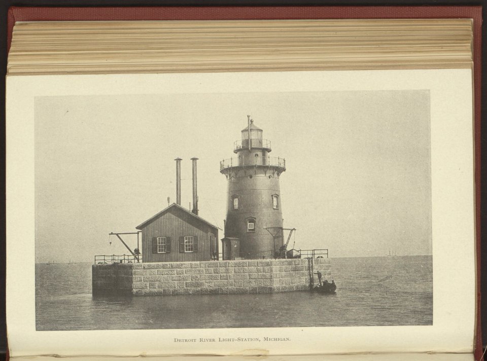 Detroit River light-station, Michigan LCCN2005688359