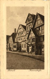 Detmold, Nordrhein-Westfalen - Krummestraße (Zeno Ansichtskarten)