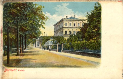 Detmold, Nordrhein-Westfalen - Palais (Zeno Ansichtskarten)