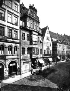 Deutrichs Hof Leipzig um 1880