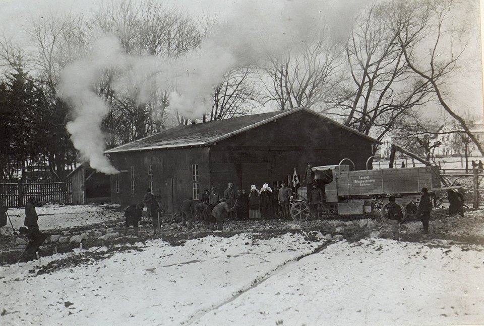 Deutsche Dampfwäscherei in Brzezany (BildID 15439188)