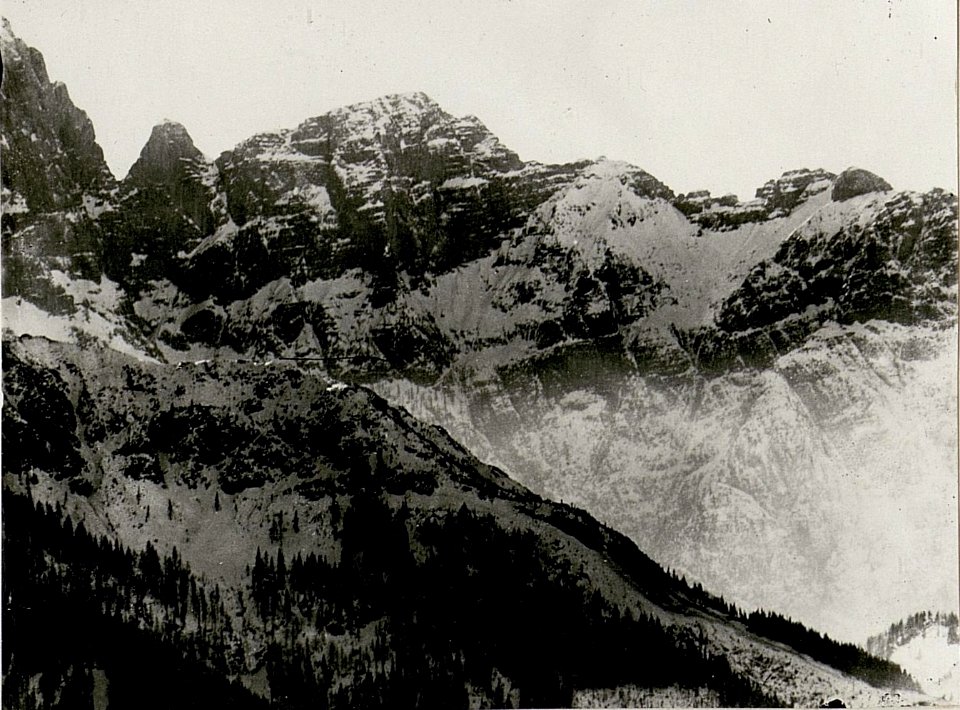 Deutsche Alm, Leopoldskirchner Alm, vom Gisnitz gesehen, I. Teilbild (BildID 15518565)
