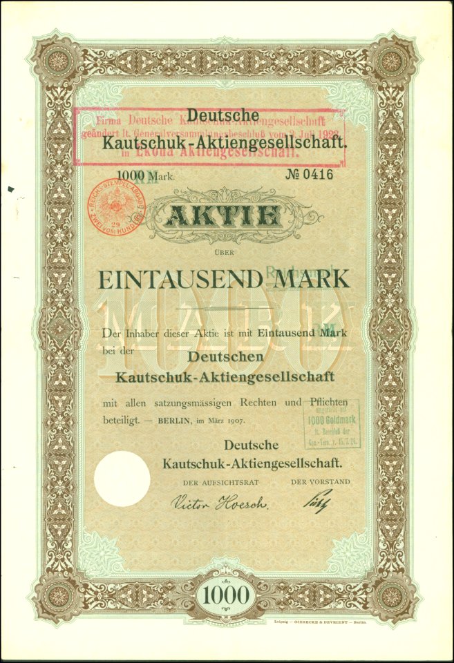 Deutsche Kautschuk-AG 1907