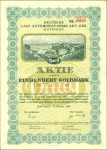 Deutsche Last-Automobilfabrik AG 1924