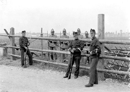 Deutsche Landwehrinfanteristen - CH-BAR - 3237266