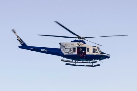 Aircraft chopper emergency photo
