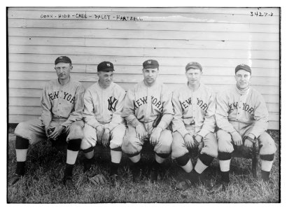 Doc Cook, Hugh High, Birdie Cree, Tim Daley, Roy Hartzell, New York AL (baseball) LCCN2014698692