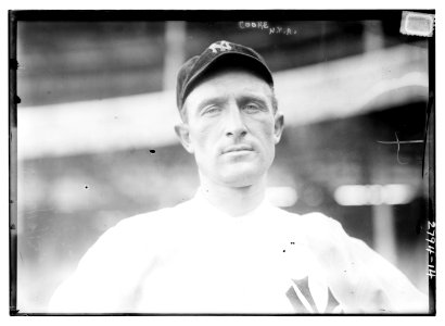 Doc Cook, New York AL, at Polo Grounds, NY (baseball) LCCN2014693883