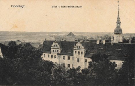 Doberlug, Brandenburg - Blick vom Schlosskirchenturm (Zeno Ansichtskarten)