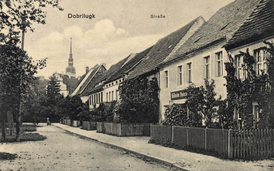 Doberlug, Brandenburg - Straßenansicht (Zeno Ansichtskarten)