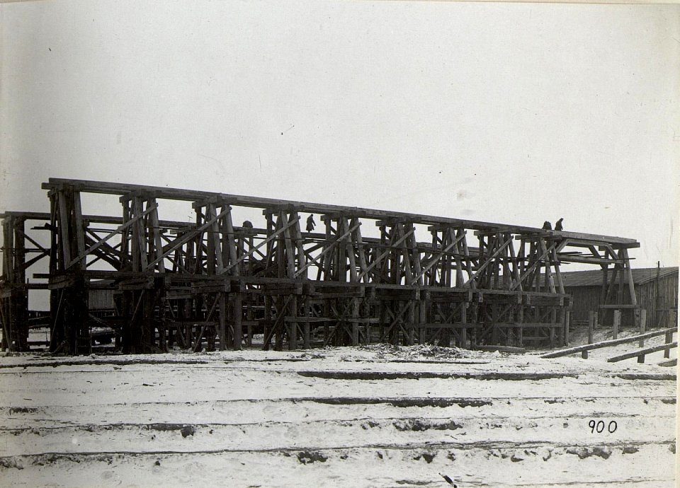 Dock- und Hebeanlagen in Ostgalizien, möglicherweise nahe Kowel (BildID 15682609)
