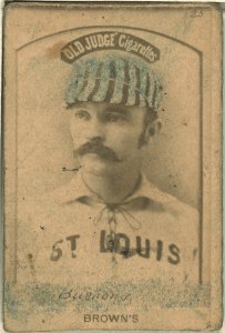 Doc Bushong, St. Louis Browns, baseball card portrait LCCN2008675127