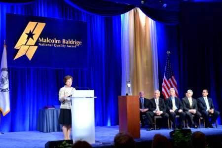 DoC Deputy Secretary Rebecca Blank at the 2012 Baldrige Award Ceremony (8717791714)