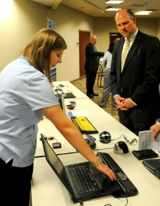 DoD CAP presentation at NCIS HQ 141209-N-VZ328-059