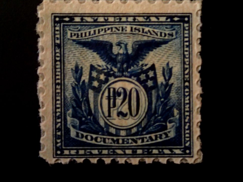 Documentary Revenue Stamps of the Philippine Islands 1905 02