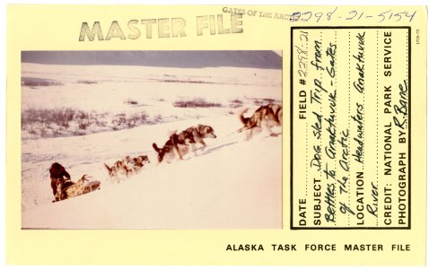 Dog sled trip from Bettles to Anaktuvuk - Gates of the Arctic (33421610671)