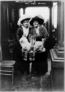 Dogs - Prize winners and Mrs. J.G. Kossman and Mrs. Coral Bauman LCCN2004679559