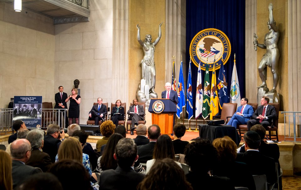 DOJ 50th Anniversary of the Fair Housing Act of 1968 Ceremony (40541614845)