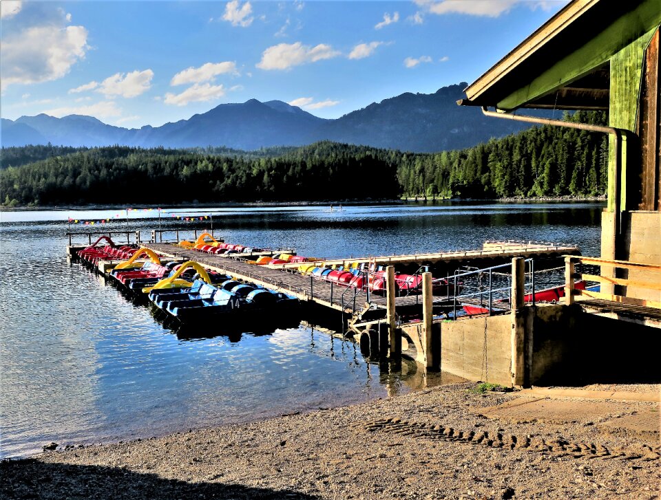 Lake eibsee leisure