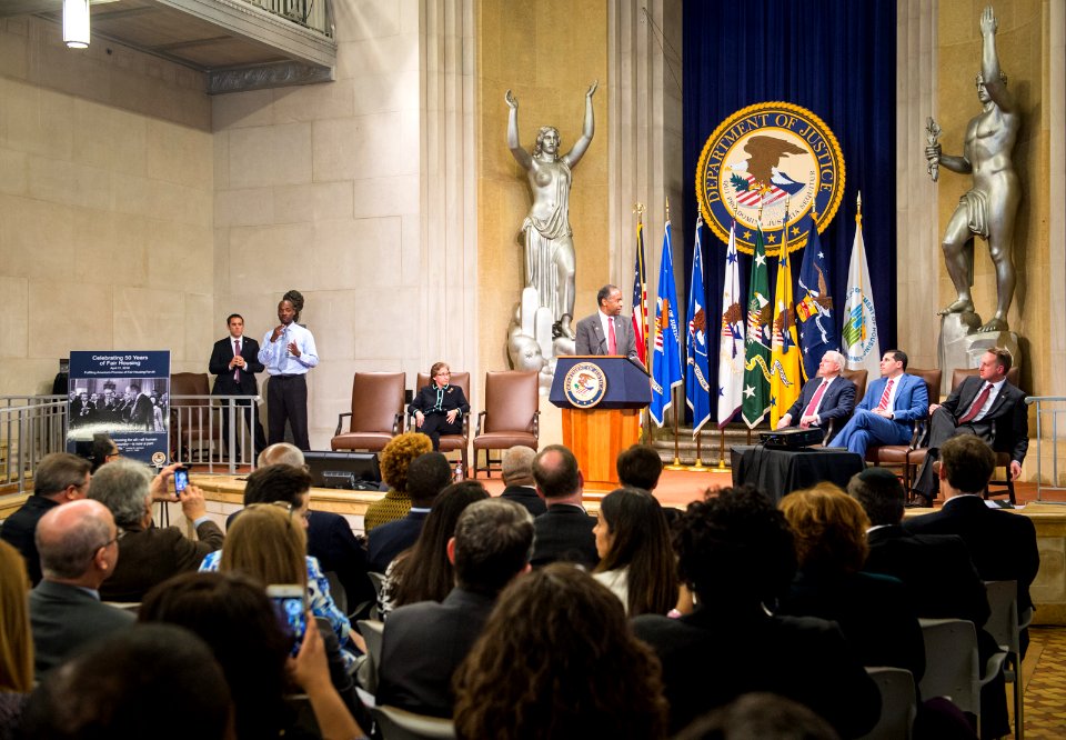DOJ 50th Anniversary of the Fair Housing Act of 1968 Ceremony (41436458121)