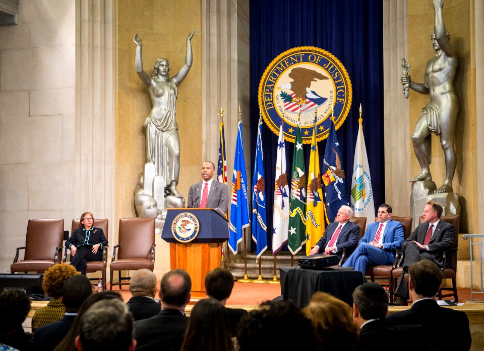 DOJ 50th Anniversary of the Fair Housing Act of 1968 Ceremony (41436457971)
