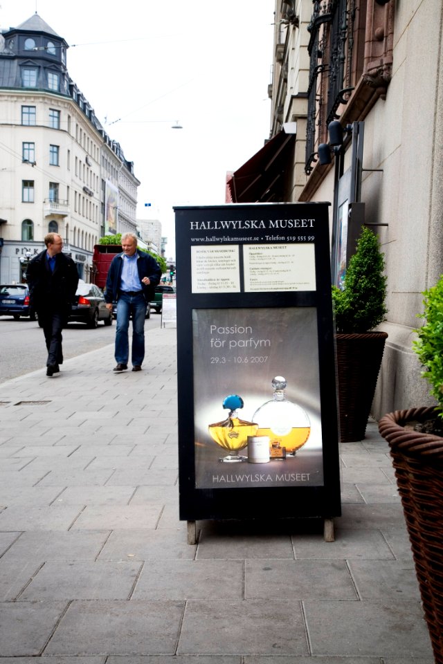 Dokumentation av utställningen Passion för parfym, 2007, Hallwylska museet - Hallwylska museet - 86450