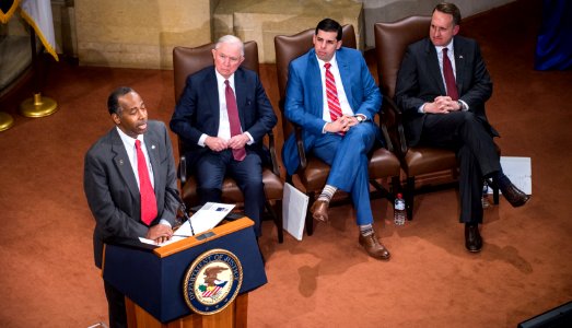 DOJ 50th Anniversary of the Fair Housing Act of 1968 Ceremony (41436456341)