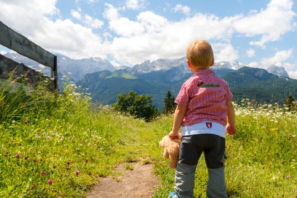 Wanderer mountain human