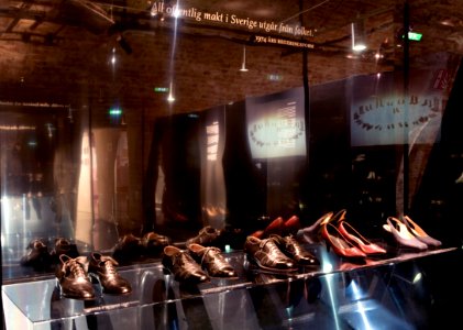 Dokumentation, utställning, Skor ger mer år 2007 - Livrustkammaren - 16482