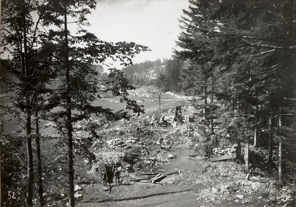 Doline mit Kaverne im Ternovanerwalde. 5.9.17. (BildID 15601961)