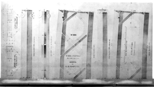 Dome of U.S. Capitol, ribs of cupola, second section LCCN2002718054