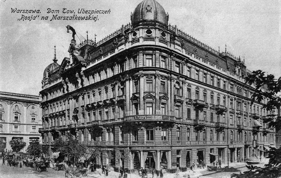 Dom Towarzystwa Ubezpieczeniowego Rosja przed 1916