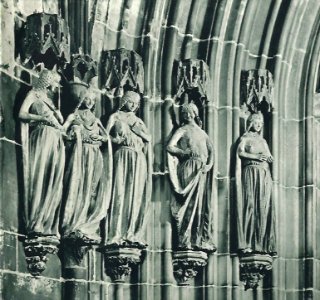 Dom, Kluge Jungfrauen an der Paradiespforte