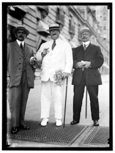 DOMINICAN REPUBLIC, OFFICIALS, ETC. LUIS GALVAN, 1ST SECRETARY, DOMINICAN LEGATION; J.M. SULLIVAN, U.S. MINISTER; EDWARDO R. SOLER, MINISTER TO U.S. LCCN2016865741
