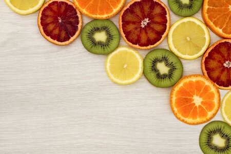 Healthy background lemon