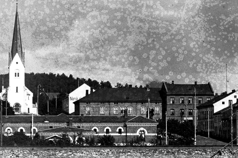 Domkirka sett fra Hamar Brygge