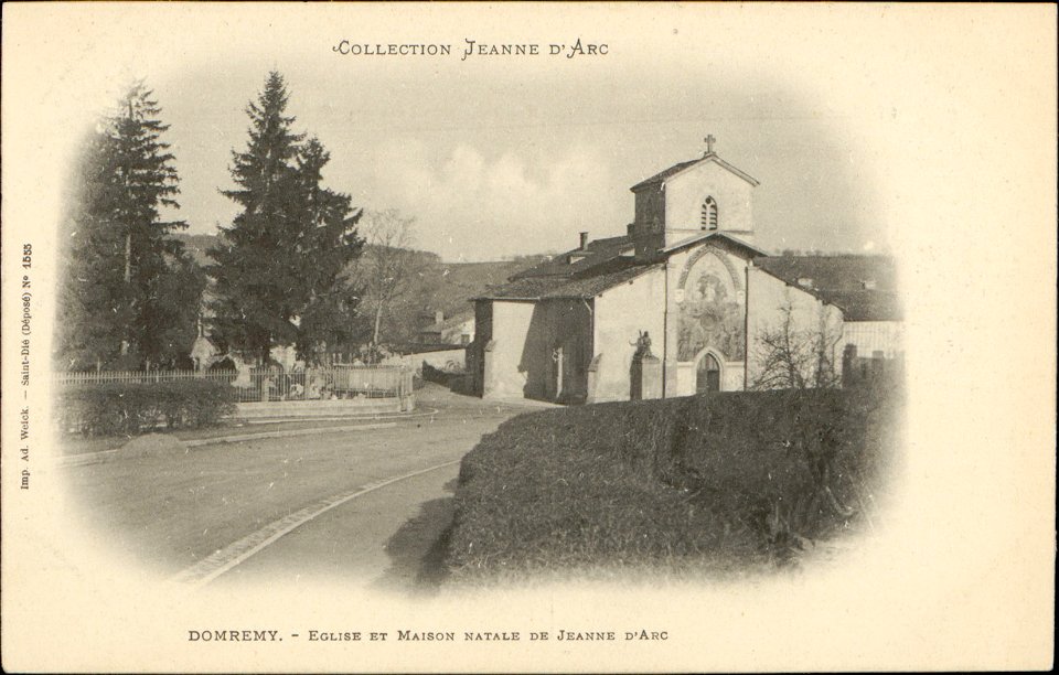 Domrémy, Église et Maison natale de Jeanne d'Arc CP 5482 PR