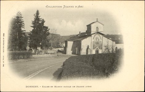 Domrémy, Église et Maison natale de Jeanne d'Arc CP 5482 PR photo
