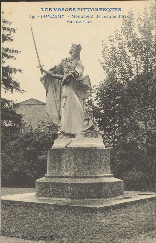 Domrémy, Monument de Jeanne d'Arc, Vue de face CP 3338 PR