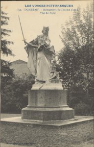 Domrémy, Monument de Jeanne d'Arc, Vue de face CP 3338 PR photo