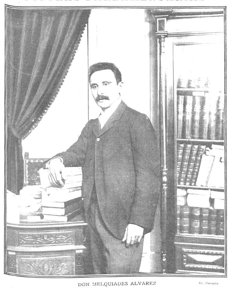 Don Melquiades Álvarez, de Campúa, Nuevo Mundo, 19 de noviembre de 1903