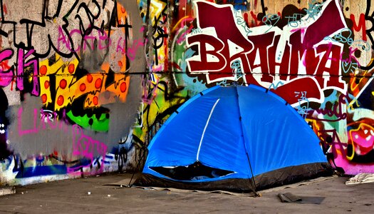 Graffiti sad lost places