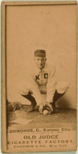 Donahue, Kansas City Cowboys, baseball card portrait LCCN2007686996
