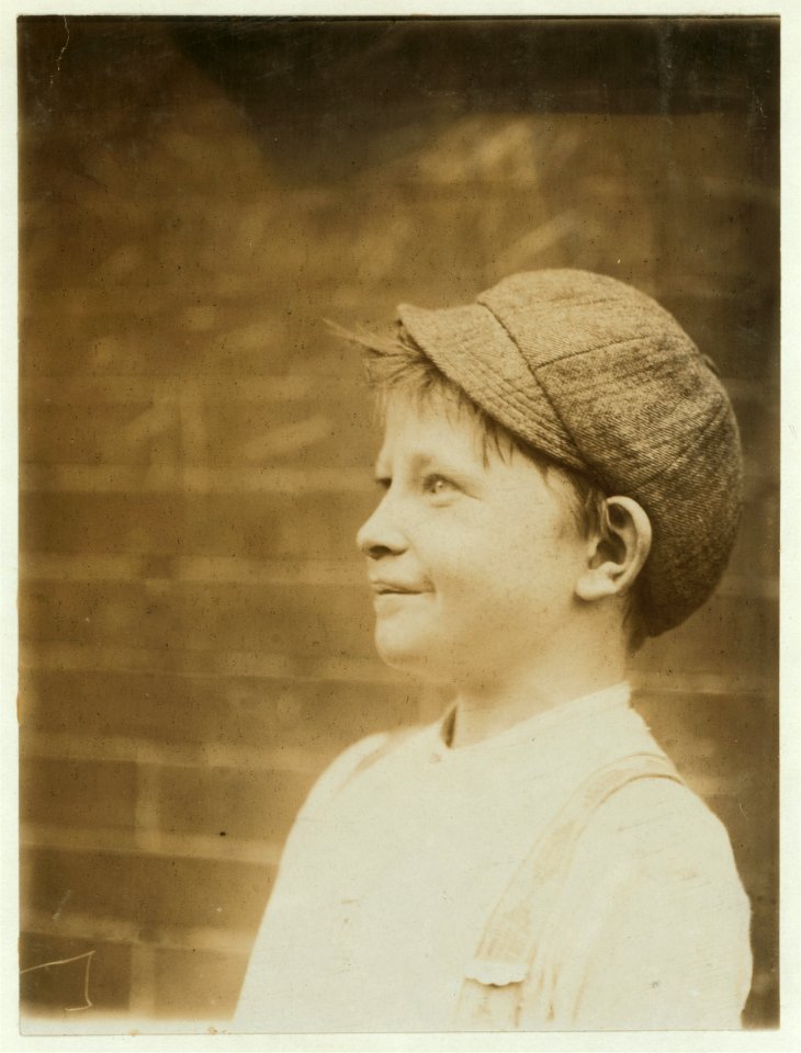 Donald Mallick, ('Happy'), 203 King Street. 9 years of age, selling newspapers 5 years. Average earnings 35 cents a week. Sells from choice. Father, rivet driver, $20 weekly. 'Happy' is well LOC nclc.03579