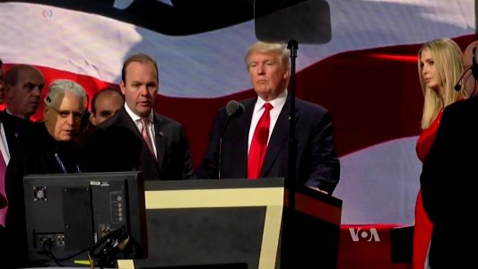 Donald Trump rehearses for 2016 RNC acceptance speech