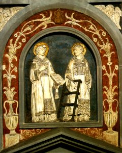 Donatello, santi stefano e lorenzo, 1434-43